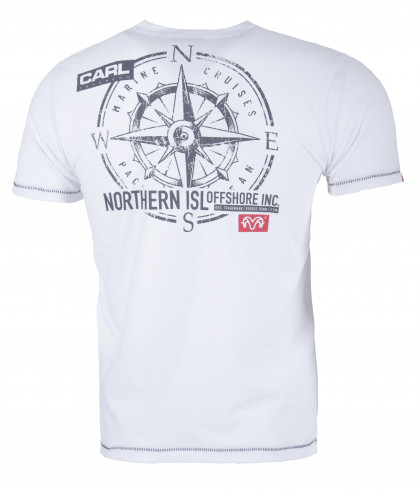 Kompass T-Shirt white
