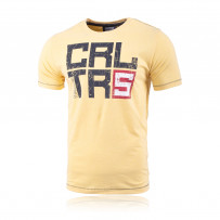 Big Block T-Shirt yellow-melange