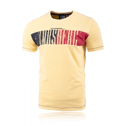Stripe T-Shirt yellow-melange
